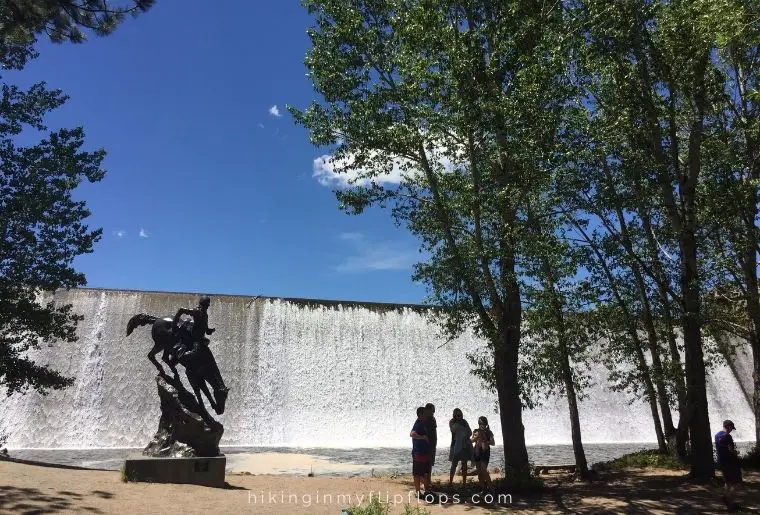 Evergreen Colorado Dam on the Lake