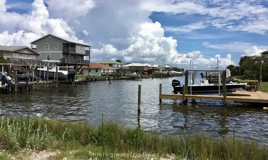 the bay side of Dauphin Island is perfect for fishing