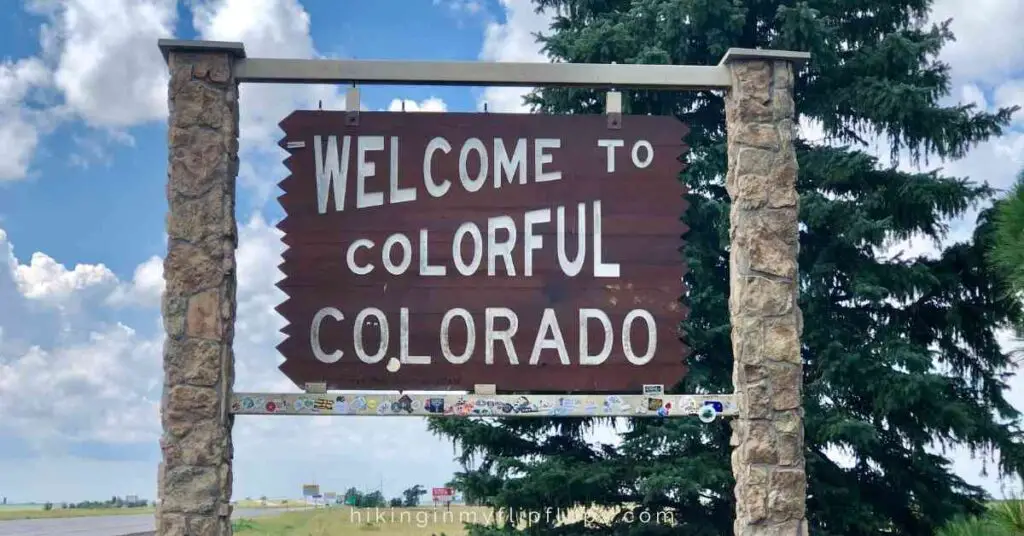 Welcome to Colorful Colorado sign