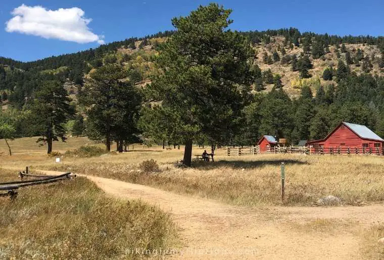 the DeLonde homestead at caribou ranch open space in Nederland CO