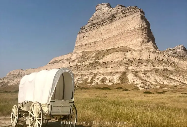 Scott's Bluff in Nebraska