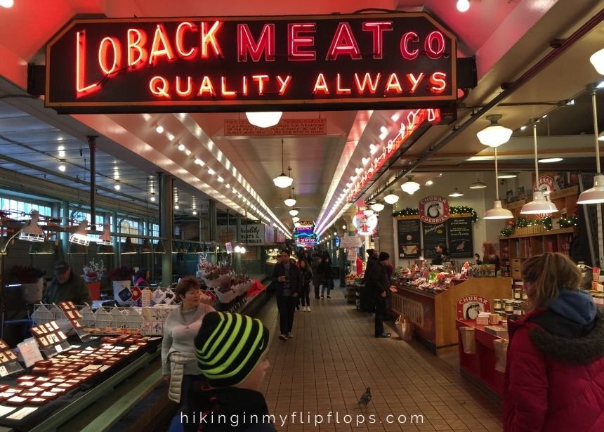 Pike Place Market is one of the top sights to see in Seattle Washington