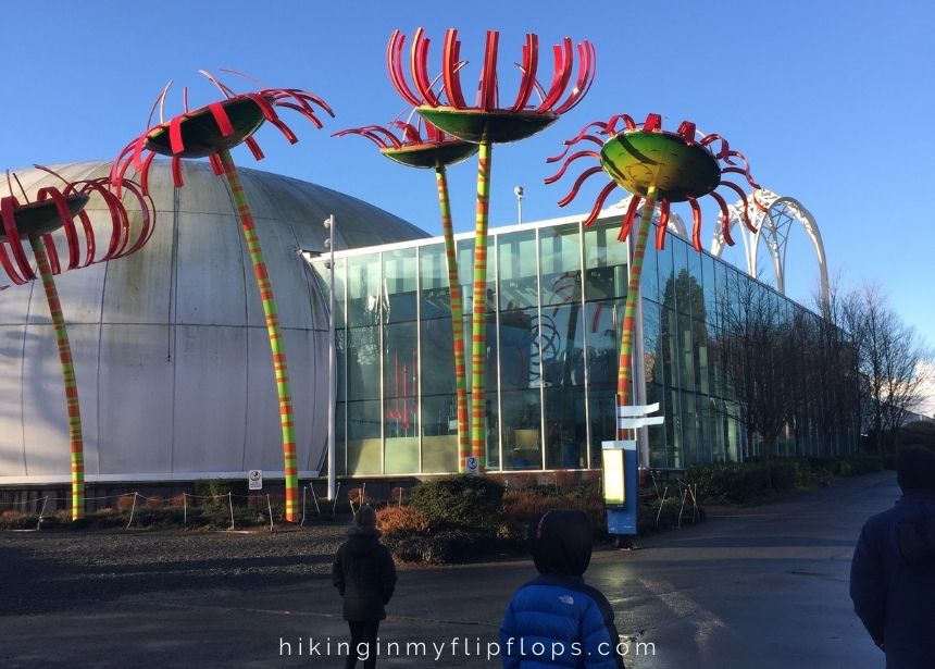 art installations at Seattle Center are one of the fun Seattle sights to see