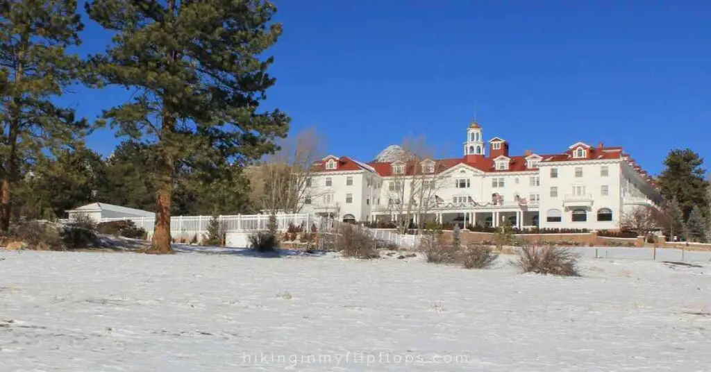 the Stanley Hotel, one of the most popular things to do in Estes Park