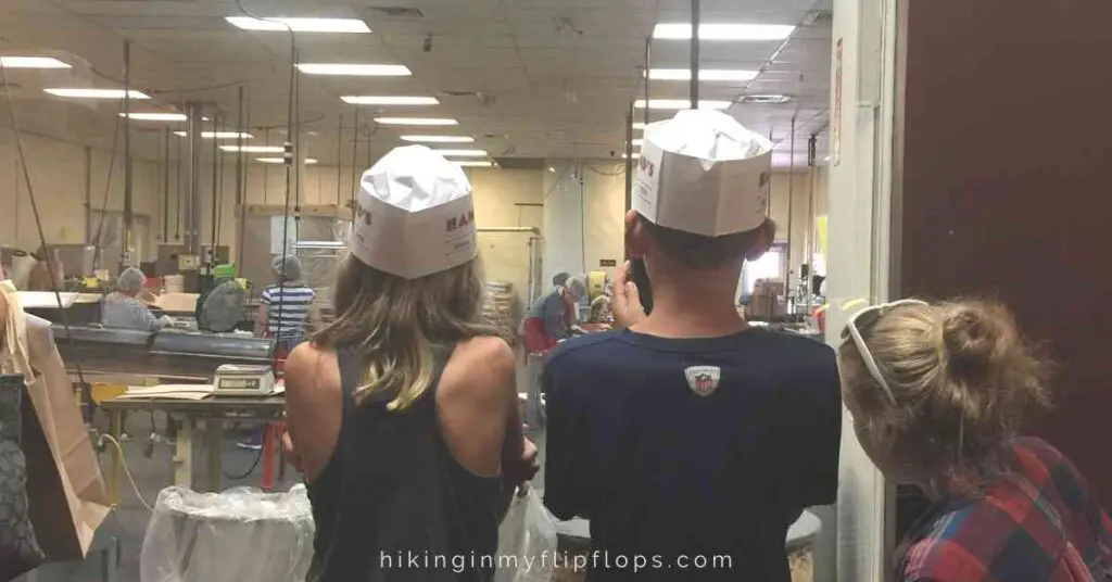 Hammond's Candies factory tour in Denver CO