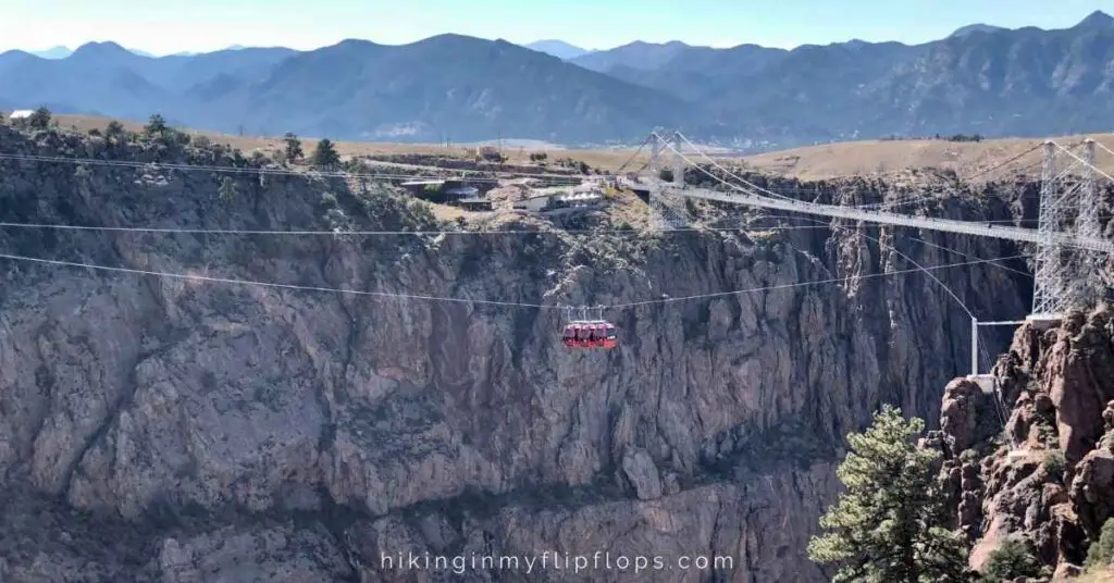 the gondolas transporting visitors across the Royal Gorge, one destination on many Colorado bucket lists