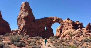 turret arch, a must see on an arches national park itinerary