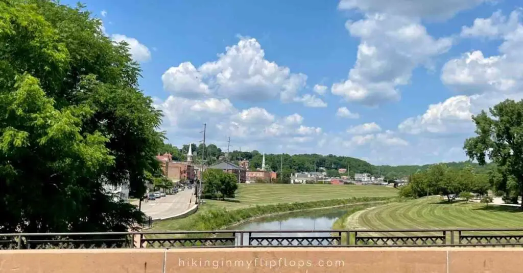 the Galena River in Galena IL