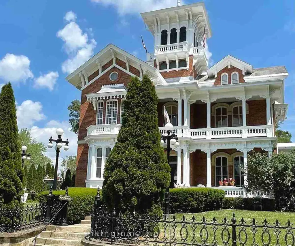 the Belvedere mansion in Galena IL