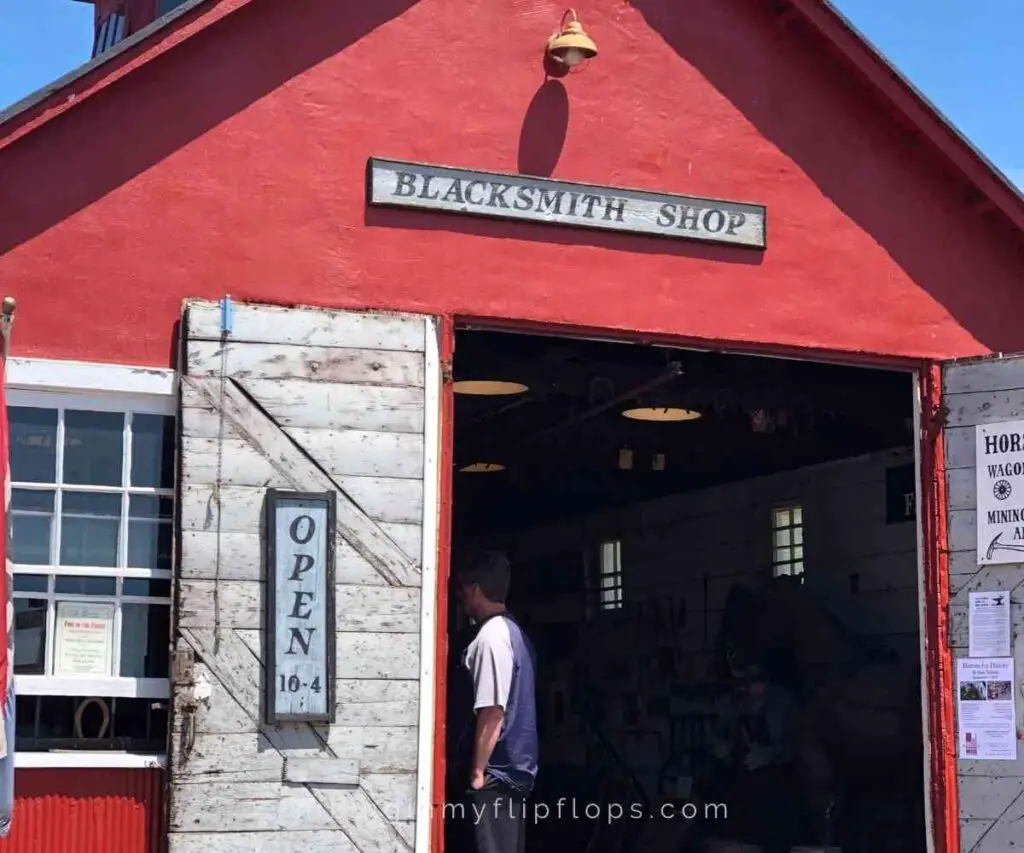 the old blacksmith shop in Galena IL