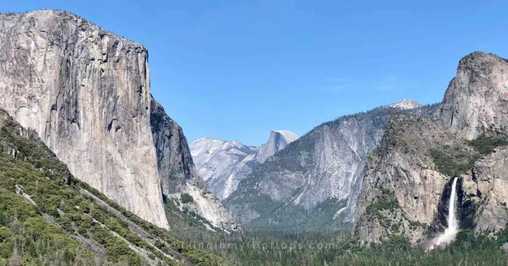views of Yosemite's most iconic spots from Tunnel View